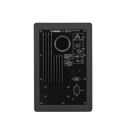 Yamaha HS7 HS7W 6.5" 95W 2-Way Bass Reflex Powered Studio Monitor Passive Speaker w/ Bi-Amplified Nearfield Monitoring, XLR 3 Pin and 3.5mm TRS AUX Inputs and Room and High Trim Controls for Audio Production and Recording (Black, White)