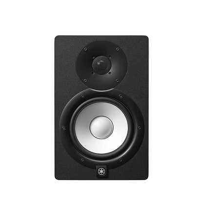 Yamaha HS7 HS7W 6.5" 95W 2-Way Bass Reflex Powered Studio Monitor Passive Speaker with Bi-Amplified Nearfield Monitoring, XLR 3 Pin and 3.5mm TRS AUX Inputs and Room and High Trim Controls for Audio Production and Recording (Black, White)