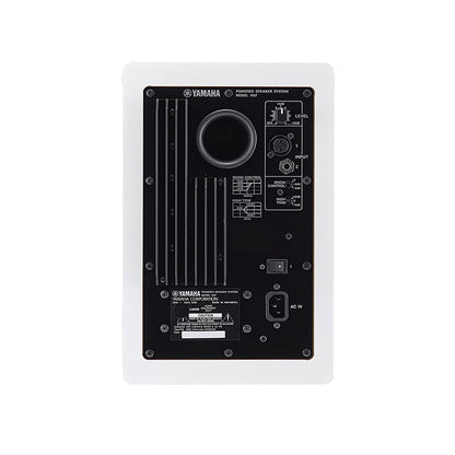 Yamaha HS8 8" 120W 2-Way Bass Reflex Powered Studio Monitor Passive Speaker with Bi-Amplified Nearfield Monitoring, XLR 3 Pin and 3.5mm TRS AUX Inputs and Room and High Trim Controls for Audio Production and Recording (Black, White)