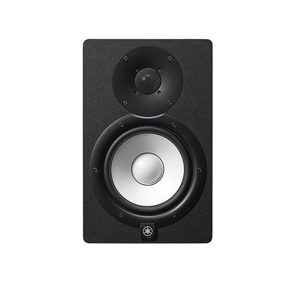 Yamaha HS8 8" 120W 2-Way Bass Reflex Powered Studio Monitor Passive Speaker with Bi-Amplified Nearfield Monitoring, XLR 3 Pin and 3.5mm TRS AUX Inputs and Room and High Trim Controls for Audio Production and Recording (Black, White)