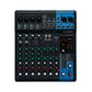 Yamaha MG10XU 10-Channel Audio Mixer with 24 Built In SPX Effects, 3-Band EQ Equalizer and High Pass Filter, USB, XLR and 6.35mm AUX I/O and CUBASE LE App Support for Studio and Recording | MG 10XU