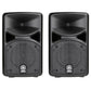 Yamaha STAGEPAS 400BT 8" 400W 2-Way Bass Reflex Passive PA Speaker System with 8-Channel Detachable Mixer, Bluetooth and Hi-Z Switch, Onboard Feedback Suppressor, Reverb Footswitch and Stereo / Mono Input