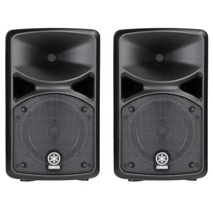 Yamaha STAGEPAS 600BT 10" 600W 2-Way Bass Reflex Passive PA Speaker System with 10-Channel Detachable Mixer, Bluetooth and Hi-Z Switch, Onboard Feedback Suppressor, Reverb Footswitch and Stereo / Mono Input