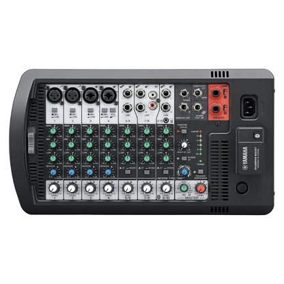 Yamaha STAGEPAS 600BT 10" 600W 2-Way Bass Reflex Passive PA Speaker System with 10-Channel Detachable Mixer, Bluetooth and Hi-Z Switch, Onboard Feedback Suppressor, Reverb Footswitch and Stereo / Mono Input