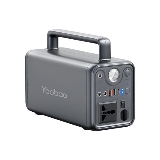 Yoobao EN300WLPD 300W 72000mAh Portable Power Station Powerbank PD65W Power Delivery Two-Way Fast Charging USB Type C with LED Display and 6 Output for Emergency and Outdoor Activities