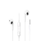 Yoobao L-03 3.5mm Aux Wired Semi In-Ear Headset with Three Key Wire Control Buttons, Answer Call Function, and 14mm Dynamic Coil
