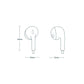 Yoobao L-03 3.5mm Aux Wired Semi In-Ear Headset with Three Key Wire Control Buttons, Answer Call Function, and 14mm Dynamic Coil