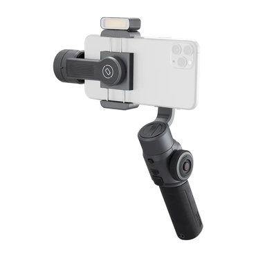 [CLEARANCE] Zhiyun Smooth 5 Combo Smartphone 3-Axis Gimbal Stabilizer Kit with Tripod, 12 Hours Battery Life, USB-C PD Fast Charging, On-board and Mobile App Controls for iPhone & Android Phone