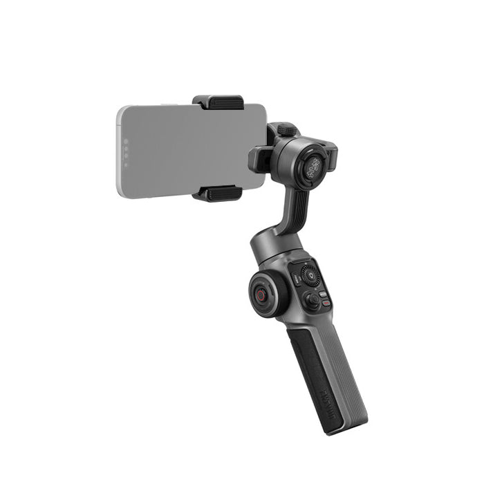 Zhiyun Smooth 5S Smartphone 3-Axis Gimbal Stabilizer Kit with Built-in LED Fill Light, Detachable Tripod, Landscape and Portrait Shooting Mode, USB-C PD Fast Charging for iPhone & Android Smartphones