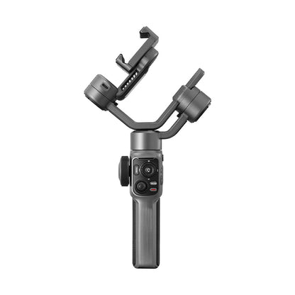 [CLEARANCE] Zhiyun Smooth 5S Standard Smartphone 3-Axis Gimbal Stabilizer Kit with Built-in LED Fill Light, Detachable Tripod, Landscape and Portrait Shooting Mode, USB-C PD Fast Charging for iPhone & Android Smartphones (Grey)