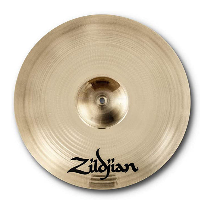 Zildjian A Family 18-inch Custom Crash Cymbals with Bright, Warm Undertones Sound Brilliant Finish for Drums | A20516