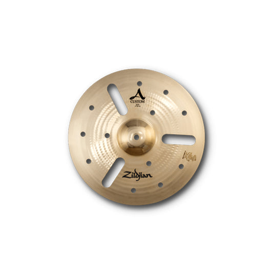 Zildjian A Family 14-inch Custom EFX Extra Thin Weight Cymbals with Dry Trashy Sound, Shimmering Brilliant Finish for Drums | A20814