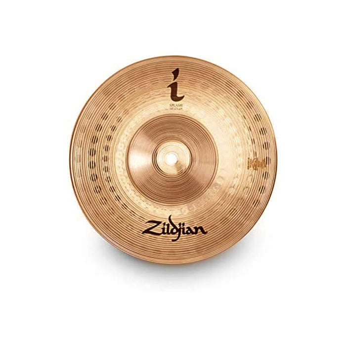 Zildjian I Splash 10-inch Thin Weight Cymbals with Bright Fast Cutting Sound for Drums | ILH10S