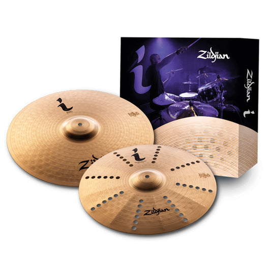 Zildjian I Family Expression Traditional Cymbal Pack 2 with 17" Trash Crash and 18" Crash for Drums | ILHEXP2
