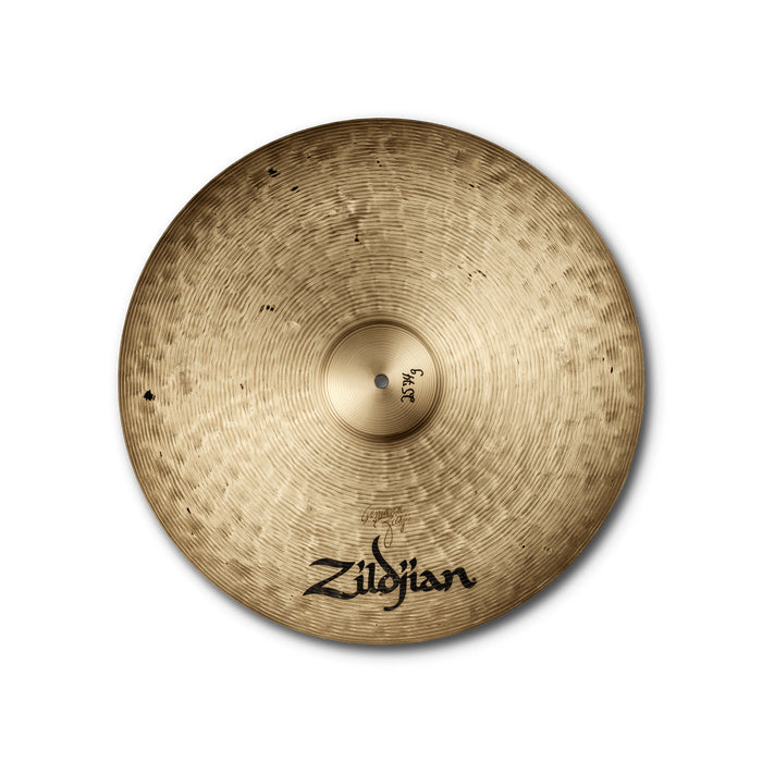 Zildjian K Family 22-inch Constantinople Bounce Ride Cymbals with Higher Curvature Narrow and Wider Spaced Lathing Style for Drums | K1114