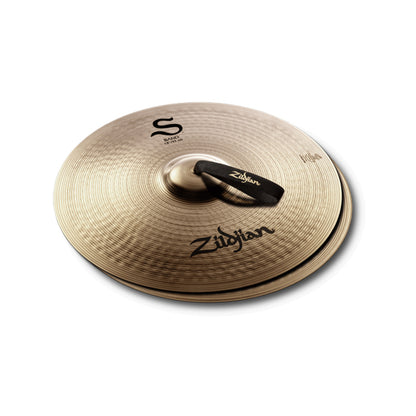 Zildjian S Crash 18-inch Band Pairs Cymbal with Full-Bodied Crash Sound, Stadium Projection and Full Range of Dynamics for Concert Performances | S18BP
