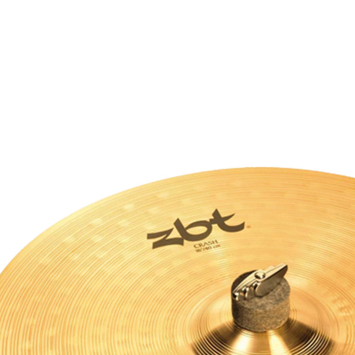 Zildjian ZBT Series Medium Thin Crash Cymbal 14" 18" 19" for Drums (Bronze) | ZBT14C, ZBT18C, ZBT19C