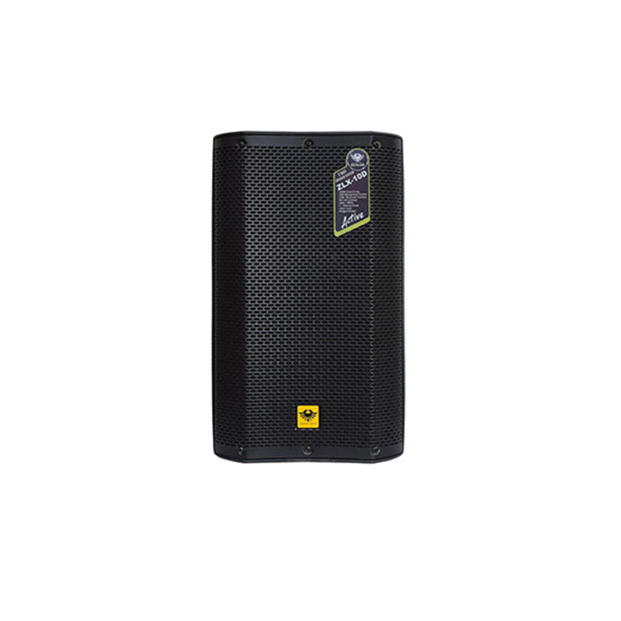 KEVLER ZLX-10D 10" 300W 2-Way Full Range Active Loudspeaker (PAIR) with Built-in Class D Amplifier and DSP Preset Modes, Bluetooth Function, Built-In USB Port and SD Card Slot, Multiple Handles and Bottom Pole Mounts