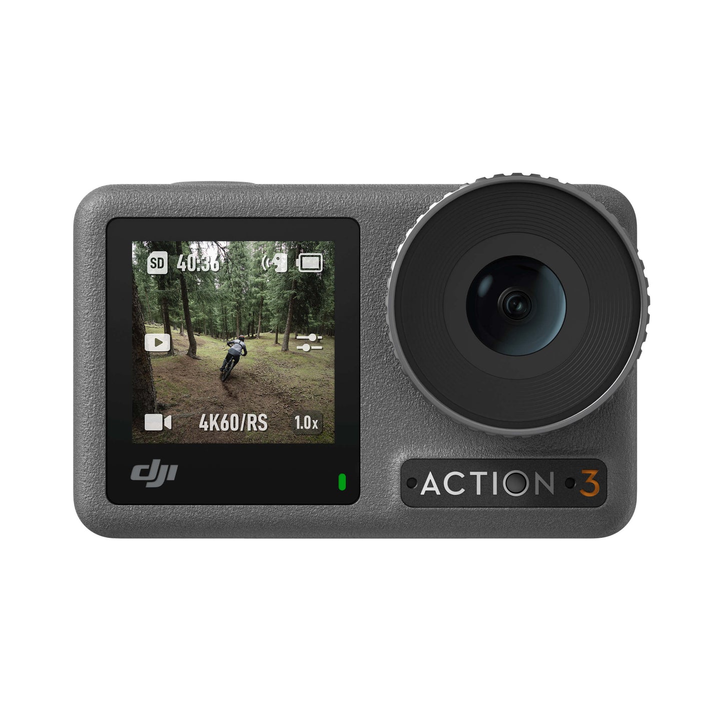DJI Osmo Action 3 4K 120Hz Sports Camera with Cold Resistance Waterproof for Up to 16M Super Wide FOV Lens and Built-in Image Stabilization for Outdoor Videography and Vlogging (Standard and Adventure Pack Available)