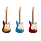 Squier by Fender Classic Vibe 60s Stratocaster Electric Guitar with SSS Pickup, Vintage Style Tremolo, Laurel Fingerboard (3-Color Sunburst, Lake Placid Blue, Candy Apple Red)