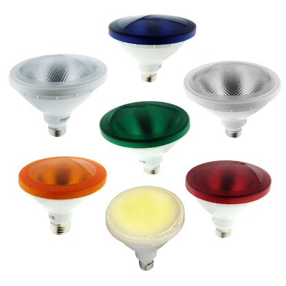 OMNI P38 LED Weatherproof Par Lamp 15W 220V E27 Base Downlight Light Bulb Lamp38 with 30 Degrees Beam Angle, 20,000 Hours of Operation, IP65 Rating (Warm White, Yellow, Cool White, Daylight, Green, Red, Blue) | LPR38E27