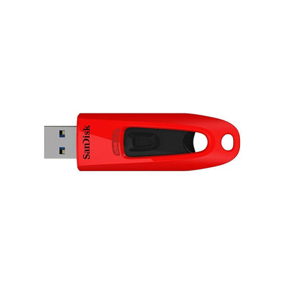 SanDisk Ultra Multi Region USB 3.0 Flash Drive with 130mb/s Read Speed (Black, Blue, Red) (Available in 16GB, 32GB, 64GB, 128GB, 256GB)