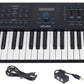 Arturia KeyLab 49 MkII 49 Keys USB Keyboard MIDI Controller with Aftertouch, 16 Performance Pads, 9 Faders, 9 Rotary Encoders, 4 CV Outputs, and 5 Expression Control Inputs (Black)