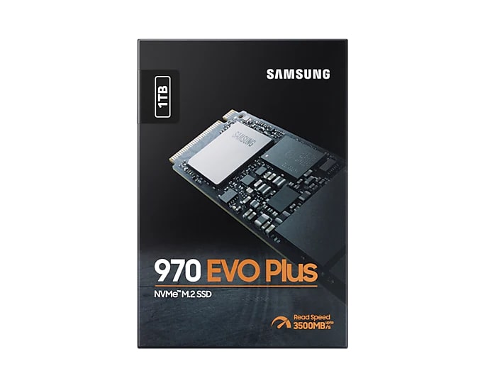Samsung 970 EVO Plus NVMe 1.3 M.2 PCIe Gen 3.0 x4 SSD Solid State Drive with 3500 MB/s Sequential Read and 3300 MB/s Write Speeds (250GB, 500GB, 1TB) | MZ-V7S