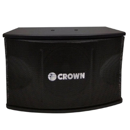 Crown 650W 12" Karaoke 3-Way Speaker System with 45Hz-18kHz Frequency Response, Max 8 Ohms Impedance and 95dB Sensitivity Level | BF-1208