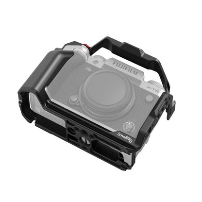 SmallRig Multifunctional Cage with Threaded Holes, Arca Type Quick Release Plate and 3-Point Locking Function for Fujifilm X-T5 Mirrorless Camera | 4135