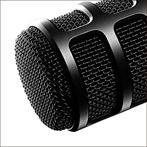 Audio Technica AT2040 Hypercardioid Dynamic Podcast Microphone 80-16000 Hz XLRM-type for Recording Podcasts, Voice-Overs & Broadcasts