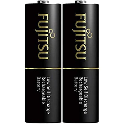 [CLEARANCE] Fujitsu 1.2V 2450mAh Ready-to-use NiMH Low Self-Discharge Rechargeable AA Batteries Pack of 2 | HR-3UTHC-2B