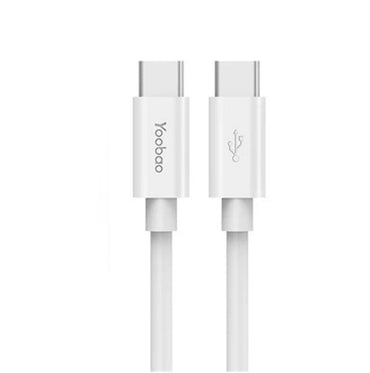 [CLEARANCE] Yoobao 1.2m USB Type C to Lightning PD Power Delivery Fast Charging Cable (White) | YB-482PD