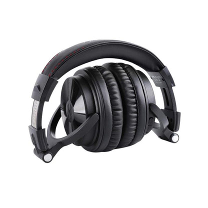 [CLEARANCE] OneOdio Pro C Wireless Over The Ear Headphones with 1000mAh, Bluetooth, In-Line Mic, 110 Hours Battery Life, Foldable Ergonomic Design (Silver)