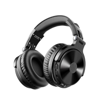 [CLEARANCE] OneOdio Pro C Wireless Over The Ear Headphones with 1000mAh, Bluetooth, In-Line Mic, 110 Hours Battery Life, Foldable Ergonomic Design (Silver)