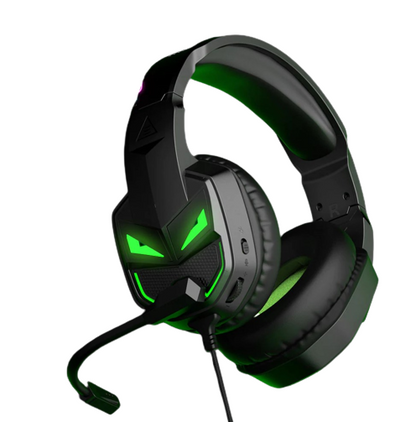 [CLEARANCE] EKSA Fenrir E7000 Stereo Gaming Headset with 50mm Speakers, 120 Degrees Rotatable Microphone Mic and 3.5mm Audio Jack Headphones for PC, PS4, PS5, Xbox one, Nintendo Switch and Mobile Devices (Black)