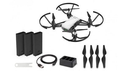 DJI Tello 720p HD 30fps Camera Standard / Boost Combo 100M Flight Distance 13-Minute Flight Time  Remote Controlled Quadcopter Drone Auto Take-Off & Landing with Controller and VR Support for Beginners