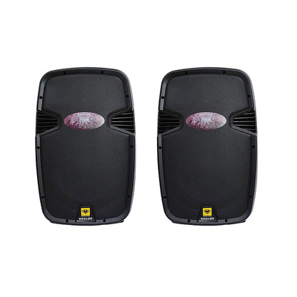 KEVLER EON-12A 12" 500W 2-way Full Range Active Loud Speaker with LCD Display and Class D Amplifier, Built-In USB Port / FM / Bluetooth Function, XLR Line / 2 Mic / RCA I/O and Speaker Out