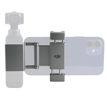 DJI Phone Clip for Pocket 2 and Osmo Pocket with 1/4-inch Bolt Mount and Cold Shoe Expansion Slot (Fits All Major Smartphone Brands)