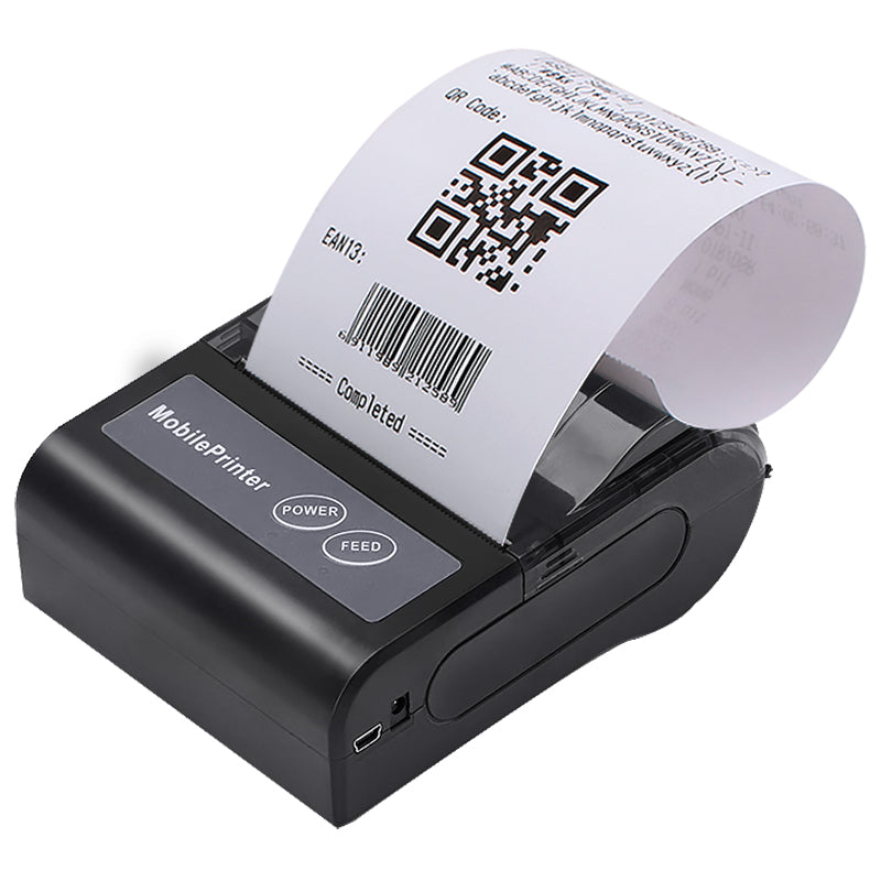 LogicOwl OJ-80HB6 Thermal Receipt Bluetooth Mobile Phone Wireless 80mm Printer for Business and Technology