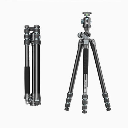 Ulanzi MT-59 Professional 4-Section Overhead Tripod with Built-In 180 Degree Swing and Full 360 Degree Swivel Boom Arm, 176cm Max Height, 15kg Max Load for DSLR and Mirrorless Cameras | 3114