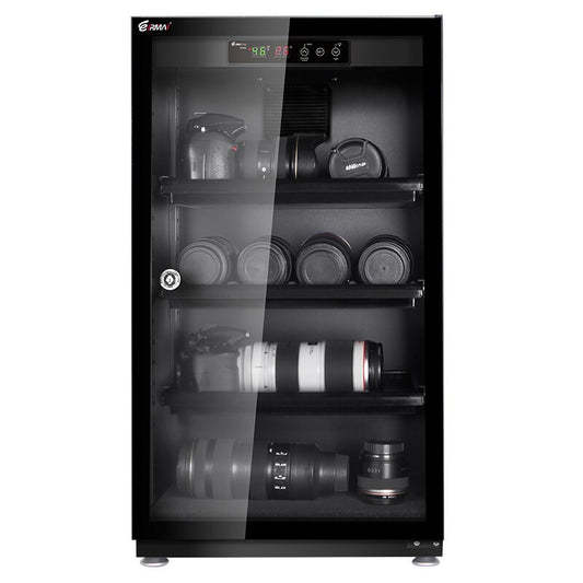 Eirmai 100L Electronic Digital Dry Cabinet Dehumidifying Box with Automatic AI Smart Control - 100 Liters (MRD-105)