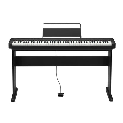 Casio Weighted 88-Key Slim Digital Piano with Scaled Hammer Action Keyboard and 10 Built-In Tones (Stand Included) | CDP-S110BKC2