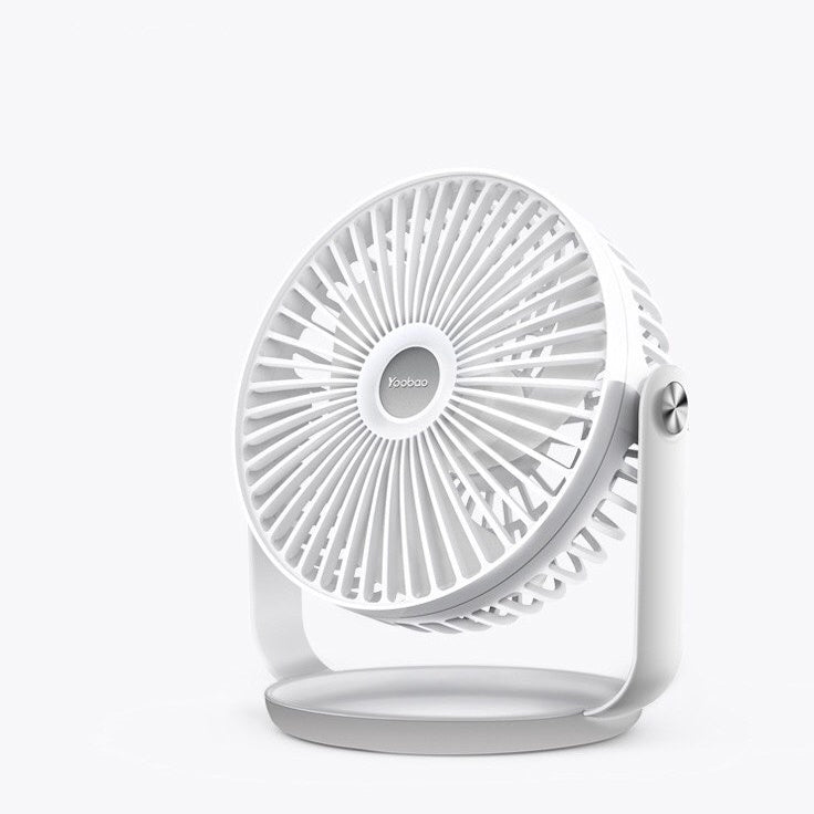 Yoobao F2 Pro 10000mAh Rechargeable Desktop Fan with 360 Degree Rotation, 3 Fan Modes, Up to 50 Hrs. USB Type C