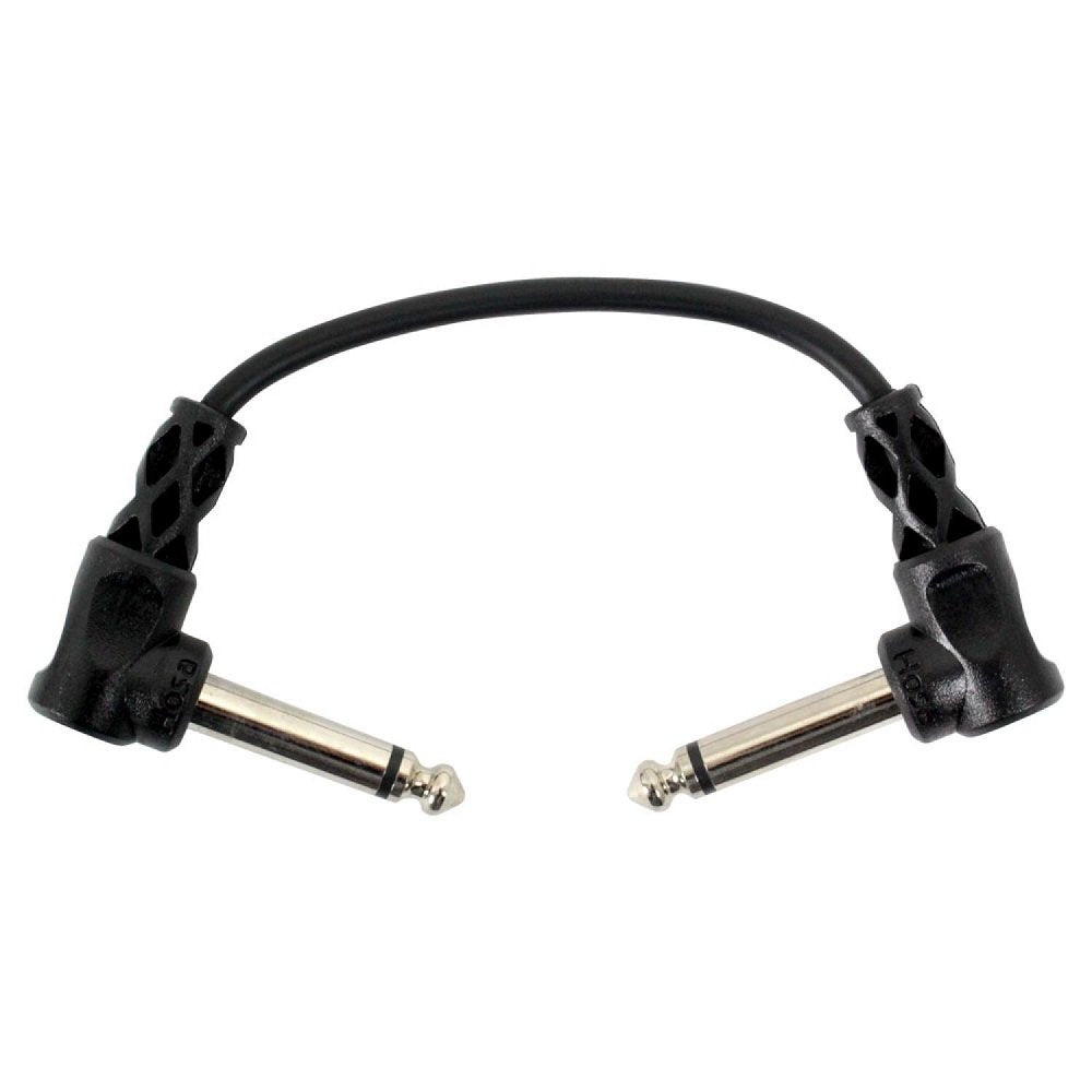 Hosa Technology CFS-106 1/4 Right-Angle Phone Male to 1/4 Right-Angle Phone Male Cable (Molded) - 6