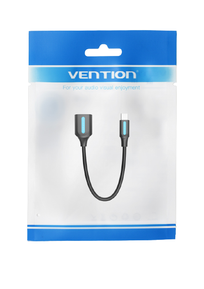 Vention USB 3.1 (Gen 1) Type-C Male to A Female OTG Tinned Copper Cable 5Gbps (CCV)