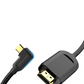 Vention Type-C to HDMI 2.0 Cable Right Angle 4KHD 60Hz Elbow Design Tinned Copper Cord (CGV)