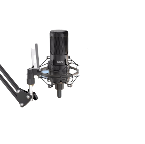 Fifine F1 5V Professional Studio Microphone for Vlogging, Music Recording and Livestreaming