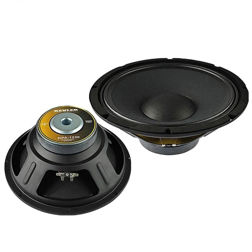 KEVLER KPA Series 12" Diameter Instrument Speakers with 43Hz-4.5KHz Frequency Response, Max 8Ohms Impedance, 97dB Sensitivity Level and 2" Voice Coil (2022 Model) (300W)