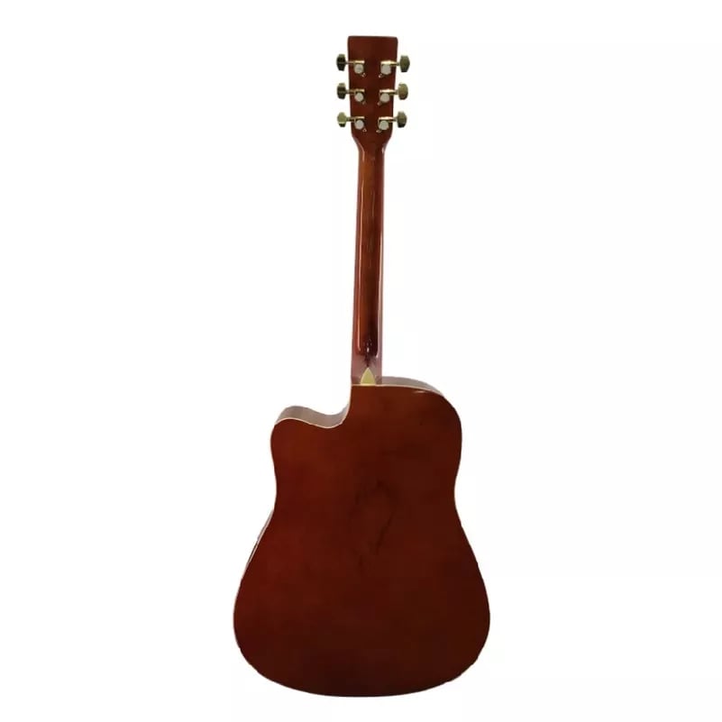 Fernando AW-41C 20-Fret 6-Strings Acoustic Guitar with 41” Dreadnaught Cutaway, Spruce and Basswood Body, and Chrome Die Cast Machine Head for Professional and Hobbyist Musicians (Sunburst, Black, Natural)